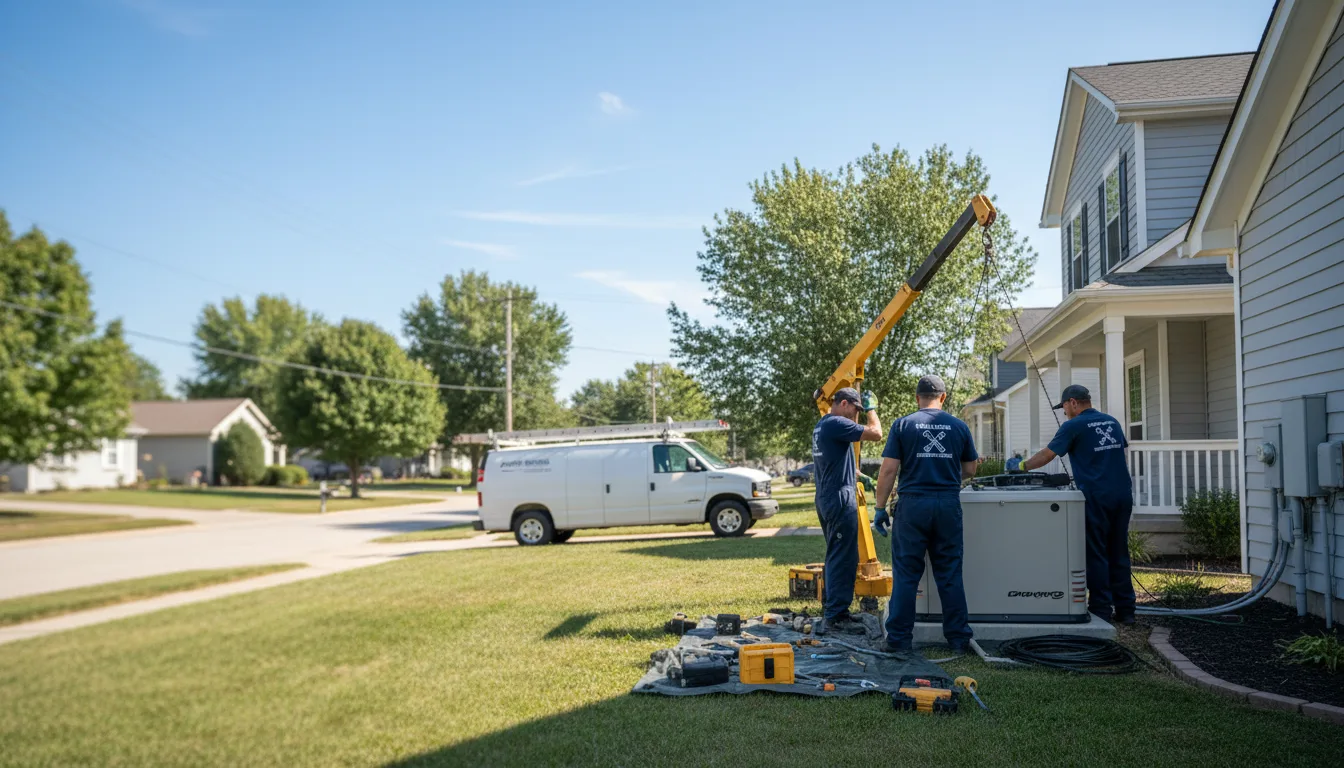 Generator Installation in Warrensburg, IL near me